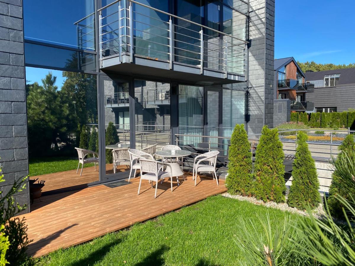 Smilciu Trio Keturvieciai Apartamentai Su Terasa Palanga Exteriér fotografie